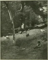 An illustration from Pictorial composition and the critical judgment of pictures; a handbook for students and lovers of art (1903)
