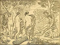 An illustration from Pictorial notes in the National Gallery (1877)