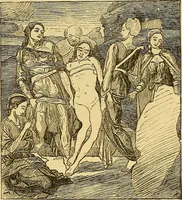 An illustration from Pictorial notes in the National Gallery (1877)
