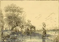 An illustration from Pictorial notes in the National Gallery (1877)