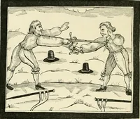 An illustration from The pictorial press: its origin and progress (1885)