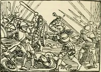 An illustration from The pictorial press: its origin and progress (1885)