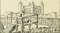 An illustration from The pictorial press: its origin and progress (1885)
