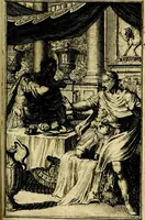 An illustration from Pictura loquens; sive, Heroicarum tabularum Hadriani Schoonebeeck, enarratio et explicatio (1695)