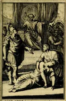 Picture 49 of 63 from Pictura loquens; sive, Heroicarum tabularum Hadriani Schoonebeeck, enarratio et explicatio (1695), leaf 204