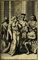 An illustration from Pictura loquens; sive, Heroicarum tabularum Hadriani Schoonebeeck, enarratio et explicatio (1695)