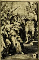 An illustration from Pictura loquens; sive, Heroicarum tabularum Hadriani Schoonebeeck, enarratio et explicatio (1695)