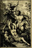 An illustration from Pictura loquens; sive, Heroicarum tabularum Hadriani Schoonebeeck, enarratio et explicatio (1695)