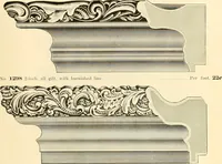 Picture 48 of 221 from Picture frame mouldings, room mouldings, framed pictures, trays, lamps, imported novelties and specialties for the furniture trade, mirrors, picture hardware, fine gold gilding, portrait frames, artist materials and mat boards / Walter L. Lillie. (1913), leaf 38