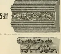 Picture 97 of 221 from Picture frame mouldings, room mouldings, framed pictures, trays, lamps, imported novelties and specialties for the furniture trade, mirrors, picture hardware, fine gold gilding, portrait frames, artist materials and mat boards / Walter L. Lillie. (1913), leaf 61
