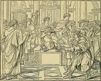 An illustration from Pictures at South Kensington : the Raphael cartoons, the Sheepshanks collection, &c. (1877)