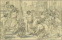 An illustration from Pictures at South Kensington : the Raphael cartoons, the Sheepshanks collection, &c. (1877)