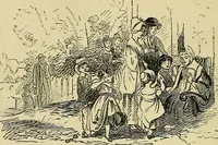 An illustration from Pictures at South Kensington : the Raphael cartoons, the Sheepshanks collection, &c. (1877)