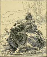 An illustration from Pictures at South Kensington : the Raphael cartoons, the Sheepshanks collection, &c. (1877)