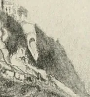 An illustration from Pictures in the Land of Temples; reproductions of a series of lithographs made in the Land of Temples, March-June 1913; (1915)