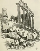 An illustration from Pictures in the Land of Temples; reproductions of a series of lithographs made in the Land of Temples, March-June 1913; (1915)