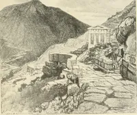 An illustration from Pictures in the Land of Temples; reproductions of a series of lithographs made in the Land of Temples, March-June 1913; (1915)