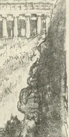 An illustration from Pictures in the Land of Temples; reproductions of a series of lithographs made in the Land of Temples, March-June 1913; (1915)