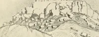 An illustration from Pictures in the Land of Temples; reproductions of a series of lithographs made in the Land of Temples, March-June 1913; (1915)