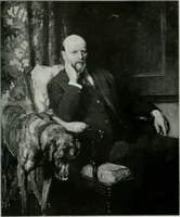 An illustration from The Pictures of 1909. Pall Mall Magazine extra, May 1909 (1909)