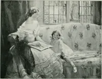 An illustration from The Pictures of 1909. Pall Mall Magazine extra, May 1909 (1909)