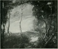 An illustration from The Pictures of 1909. Pall Mall Magazine extra, May 1909 (1909)