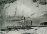 An illustration from The Pictures of 1909. Pall Mall Magazine extra, May 1909 (1909)