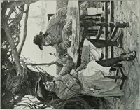 An illustration from The Pictures of 1909. Pall Mall Magazine extra, May 1909 (1909)