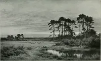 An illustration from The Pictures of 1909. Pall Mall Magazine extra, May 1909 (1909)