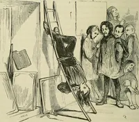 An illustration from Pictures of the French, a series of literary and graphic delineations of French character (1840)