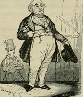 An illustration from Pictures of the French, a series of literary and graphic delineations of French character (1840)