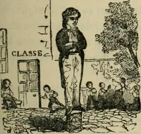 An illustration from Pictures of the French, a series of literary and graphic delineations of French character (1840)