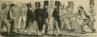 An illustration from Pictures of the French, a series of literary and graphic delineations of French character (1840)