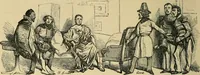An illustration from Pictures of the French, a series of literary and graphic delineations of French character (1840)
