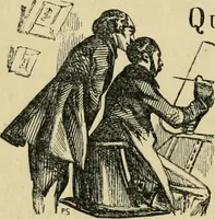 An illustration from Pictures of the French, a series of literary and graphic delineations of French character (1840)