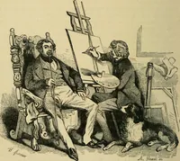 An illustration from Pictures of the French, a series of literary and graphic delineations of French character (1840)