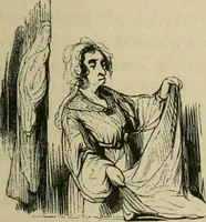 An illustration from Pictures of the French, a series of literary and graphic delineations of French character (1840)