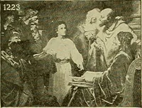 An illustration from Picture studies; studies of one hundred five of the world's famous pictures best adapted for use in the schools and for schoolroom decoration (1917)