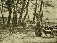 An illustration from Picture studies; studies of one hundred five of the world's famous pictures best adapted for use in the schools and for schoolroom decoration (1917)