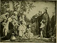 An illustration from Picture studies; studies of one hundred five of the world's famous pictures best adapted for use in the schools and for schoolroom decoration (1917)