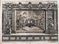 Picture 2 of 12 from Pietas victrix, sive, Flavius Constantinus Magnus, de Maxentio tyranno victor : acta Viennae ludis Caesareis augustissimo romanor. imperatori, Hungariae Bohemiaeque regi Leopoldo, a studiosa juventute Caesarei et Academici collegii Societatis Jesu, mense febrvario, die anno M.DC.LIX (1659), leaf 28