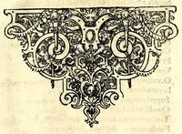 An illustration from Pietas victrix, sive, Flavius Constantinus Magnus, de Maxentio tyranno victor : acta Viennae ludis Caesareis augustissimo romanor. imperatori, Hungariae Bohemiaeque regi Leopoldo, a studiosa juventute Caesarei et Academici collegii Societatis Jesu, mense febrvario, die anno M.DC.LIX (1659)