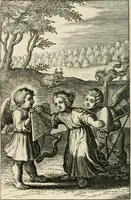 An illustration from Pievx desirs imites des latins (1627)