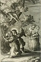 An illustration from Pievx desirs imites des latins (1627)