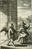 An illustration from Pievx desirs imites des latins (1627)