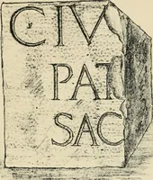 Picture 41 of 88 from Épigraphie romaine du Poitou [et] de la Saintonge (1895), leaf 480