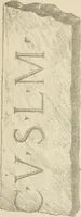 An illustration from Épigraphie romaine du Poitou [et] de la Saintonge (1895)
