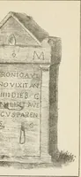 An illustration from Épigraphie romaine du Poitou [et] de la Saintonge (1895)