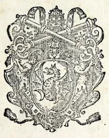 An illustration from Pii secvndi pontificis max. Commentarii rerum memorabilium, quae temporibus suis contigerunt (1584)