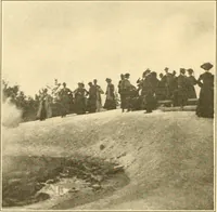 An illustration from Pilgrimage of Mary commandery no. 36, Knights templar of Pennsylvania to the Twenty-ninth triennial conclave of the Grand encampment U.S. at San Francisco, Cal (1904)
